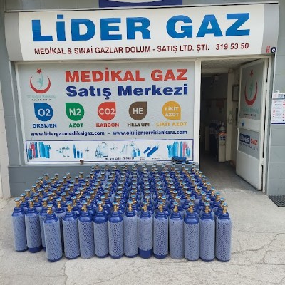 Lider Gaz Medikal Oksijen Dolum, Satış- Oksijen Tüpü Ankara